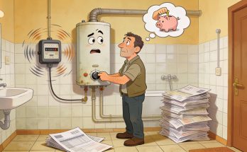 gasiti bojler stednja struje covek u zabludi sa velikim racunom za struju